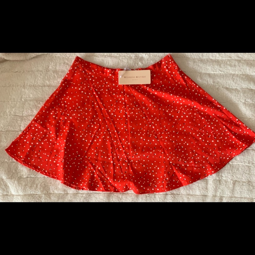 NWT Flared Mini Skirt